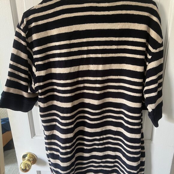 Orlebar Brown Solun Classic Stripe Toweling Shirt - L - BNWT (RRP $295) - Picture 3 of 5